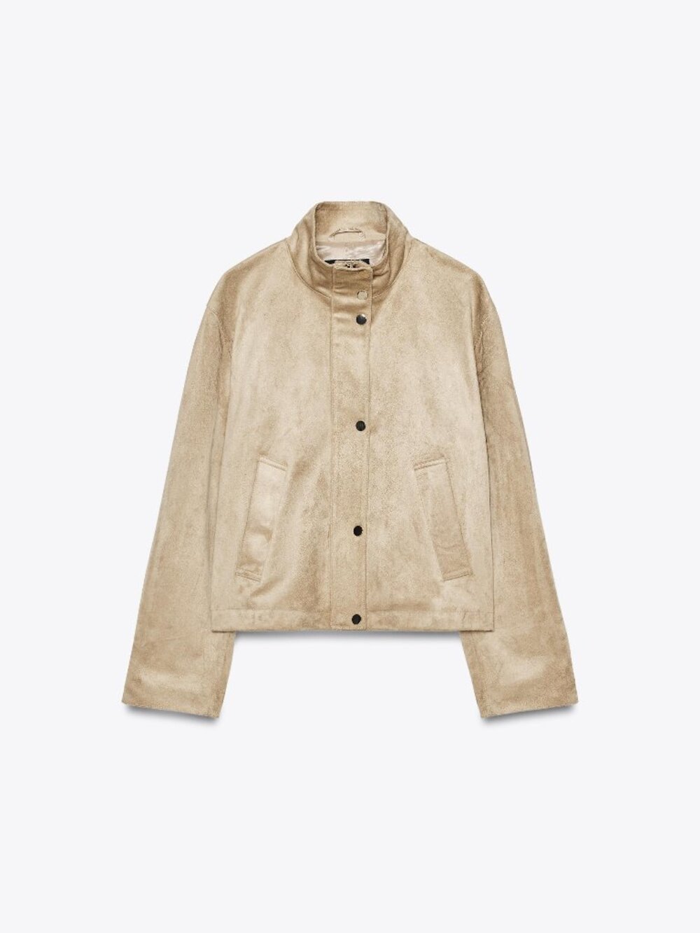 FAUX SUEDE JACKET ZARA